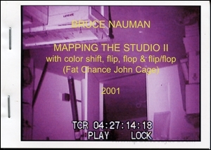 Mapping the Studio II : With Color Shift, Flip, Flop & Flip / Flop (Fat Chance John Cage) / 2001