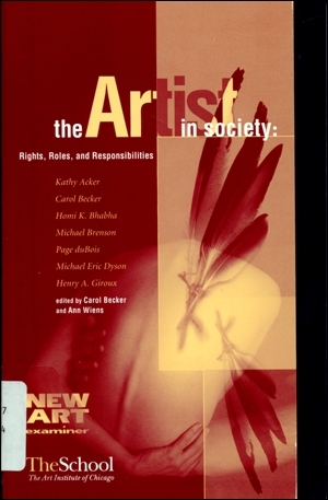 The Artist in Society : Roles, Rights and Responsibilities