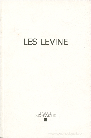 Les Levine : Oeuvres 1988 - 1989