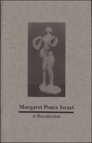 Margaret Ponce Israel : A Recollection
