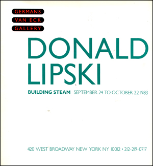 Donald Lipski : Building Steam