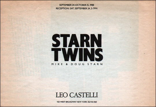 Starn Twins : Mike & Doug Starn