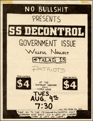 [SS Decontrol at the Sunvalley Sportsman Hall / Tues. Aug. 9th]