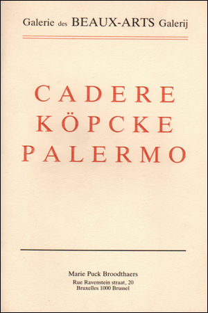 Cadere / Köpcke / Palermo
