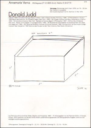 Donald Judd