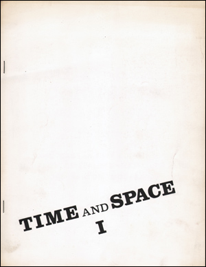 Time and Space I, Concepts in Music and Visual Art : A Symposium