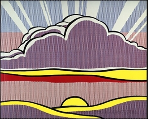 Sinking Sun by Roy Lichtenstein