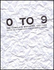 0 TO 9 : The Complete Magazine : 1967 - 1969