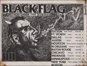 [Black Flag December 1980 Schedule]