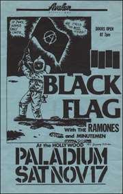 [Black Flag With The Ramones and Minutemen at the Hollywood Paladium [If Punx Would Unite... / We Could Do (A)ny Thing!] / Sat. Nov. 17 1984] [Blue]
