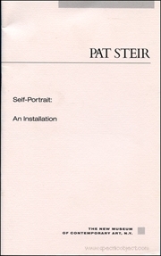 Pat Steir Self Portrait : An Installation
