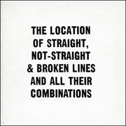 The Location of Straight, Not-Straight & Broken Lines and All Their Combinations
