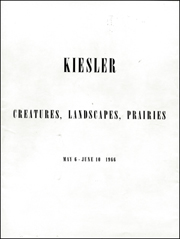 Kiesler : Creatures, Landscapes, Prairies