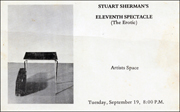Stuart Sherman's Eleventh Spectacle (The Erotic)