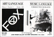 Art-Language / Art & Language