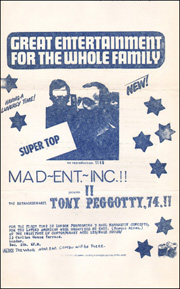 Mad Enterprises Inc. Presents the Extraordinary Tony Peggotty