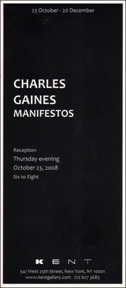 Charles Gaines : Manifestos