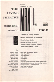 The Living Theatre : 1962 - 1963 Season, Bertolt Brecht's 