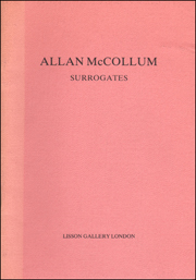 Allan McCollum : Surrogates