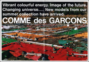 Comme des Garçons Summer Collection / Vibrant colourful energy...