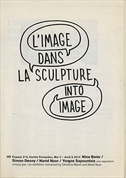 L'Image Dans La Sculpture / Image Into Sculpture