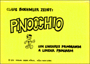 Pinocchio : Ein Lineares Programm / A Linear Program