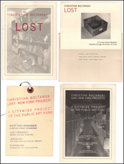 Christian Boltanski, Lost : New York Projects