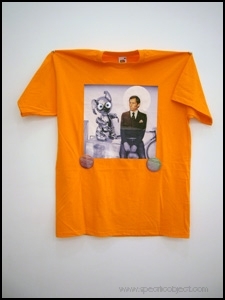 Untitled T-Shirt [Orange : Richard Prince / Man in Suit]