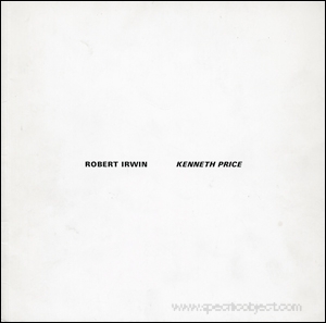 Robert Irwin / Kenneth Price