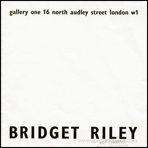 Bridget Riley