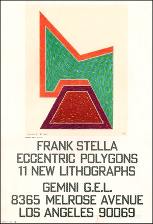 Frank Stella : Eccentric Polygons, 11 New Lithographs