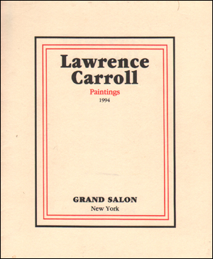 Lawrence Carroll : Paintings