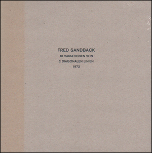 Fred Sandback : 16 Variations