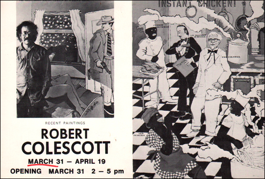 Robert Colescott : Recent Paintings