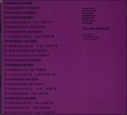 Dimensions Variable