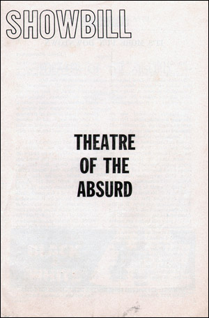Showbill : Theatre of the Absurd