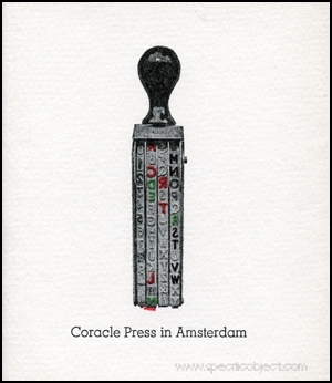 Coracle Press in Amsterdam : Books, Works & Print-Objects