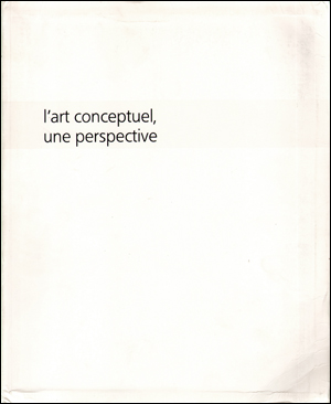 L'Art Conceptuel, Une Perspective