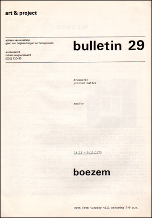Bulletin 29