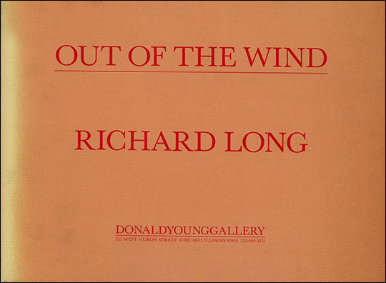 Richard Long : Out of the Wind