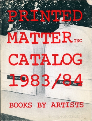 Printed Matter Catalog