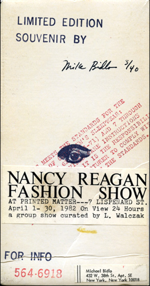 Nancy Reagan Fashion Show