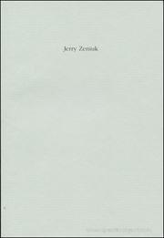 Jerry Zeniuk : Watercolors 1991 - 1992