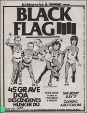 [Black Flag at the Olympic Auditorium / Sat. Jul. 17 1982] [White]