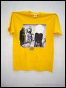 Untitled T-Shirt [Yellow : David Hammons]