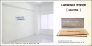 Lawrence Weiner : As Long as it Lasts Multiple