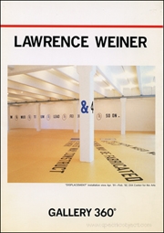 Lawrence Weiner : Gallery 360°
