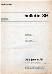 Bulletin 89 : In Search of the Miraculous (Songs for the North Atlantic ; July 1975 - )