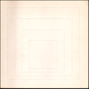 Josef Albers : White Line Squares Series II of Eight Lithographs