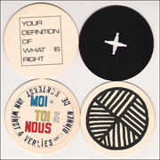 Set of Four Artist Coasters